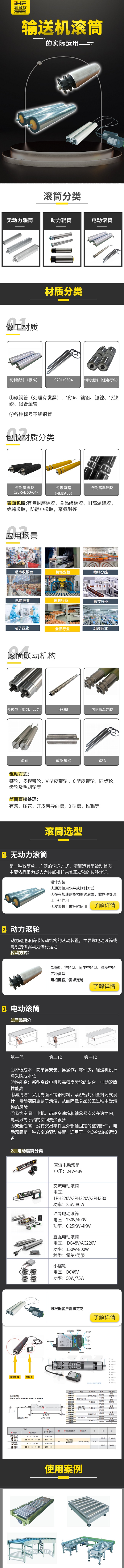 「產(chǎn)品知識(shí)」輸送機(jī)滾筒的實(shí)際運(yùn)用，你知道嗎?
